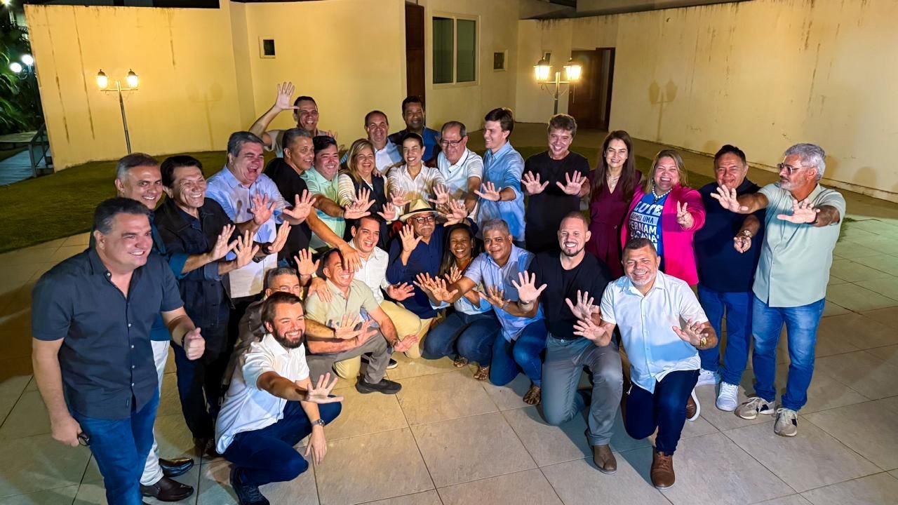 Mano e Andréa Medeiros, Guilherme Uchoa Junior, Getúlio Belém e vereadores de Jaboatão reforçam união política em encontro com Raquel Lyra