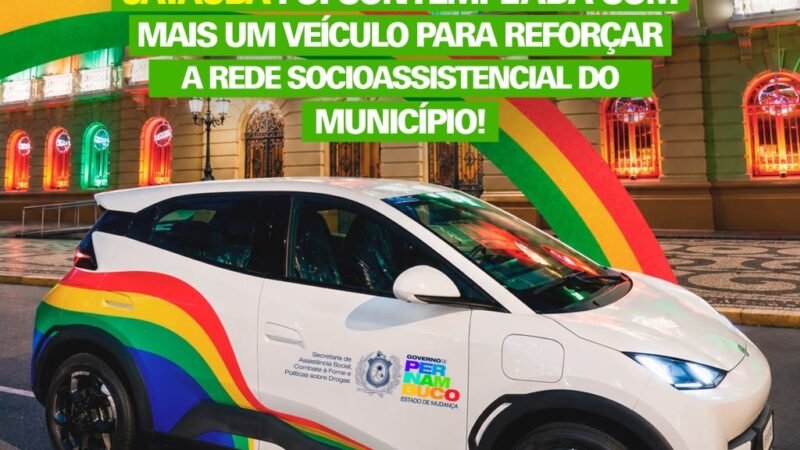 Jataúba foi contemplada com mais um veículo para reforçar a rede socioassistencial do município