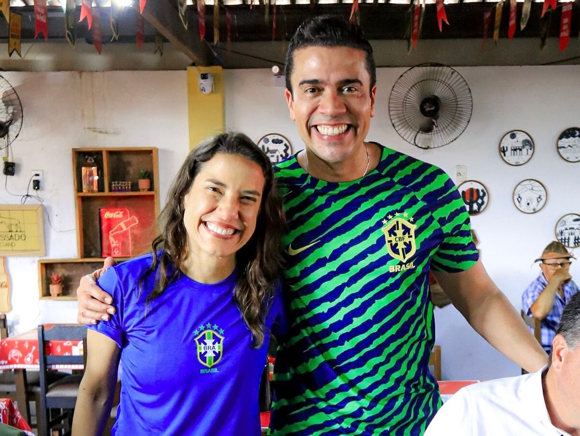 Em clima de festa, Rodrigo Pinheiro recebe governadora Raquel Lyra no Alto do Moura