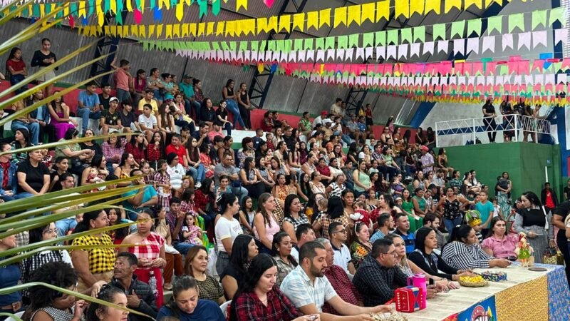 Arraiá das Escolas Municipais 2026 celebra a cultura, a alegria e o talento de crianças e adolescentes em Palmeirina