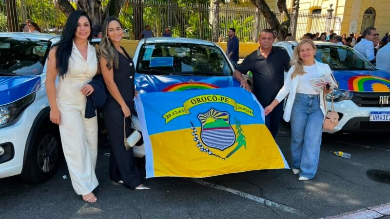 Orocó recebe veículo 0km do Governo de Pernambuco para fortalecer a Assistência Social