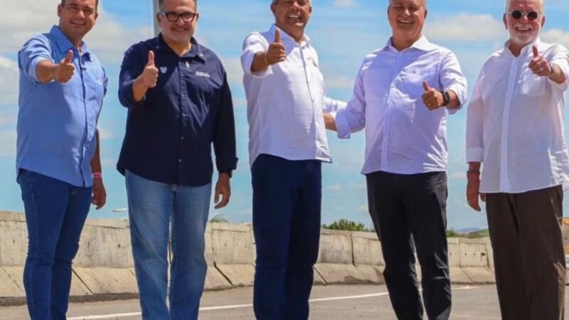 Obra histórica: Prefeito Andrei, Governador Jerônimo e Ministro George Santoro entregam primeira etapa da Travessia Urbana de Juazeiro