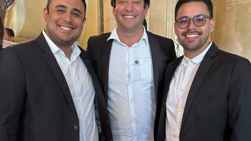Prefeito Thiago de Miel celebra parceria com a Governadora Raquel Lyra, no lançamento do programa “Areninhas de Pernambuco”