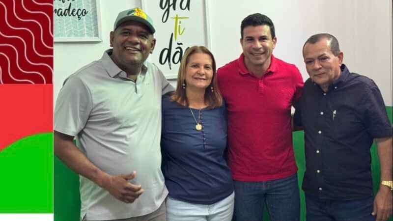 Prefeito Miruca e vereadores de Água Preta recebem Carlos Veras para apresentar projetos e buscar recursos para o município