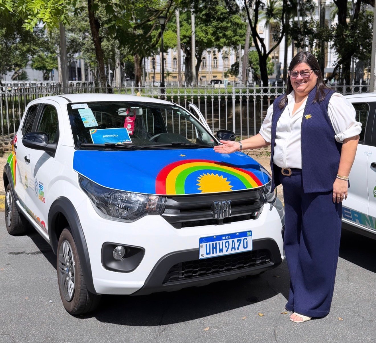 Prefeita Carol Jordão recebe veículo para reforçar a Assistência Social de Ribeirão