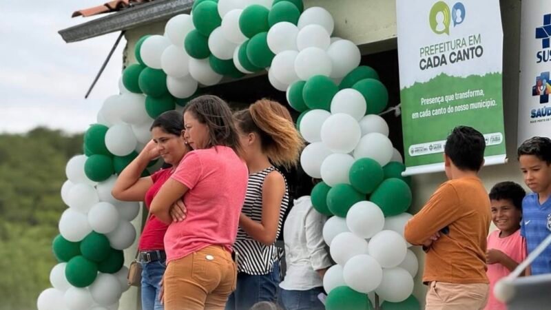 Prefeitura em Cada Canto leva serviços essenciais ao Sítio Pedra de Fogo nesta terça-feira em Itaíba