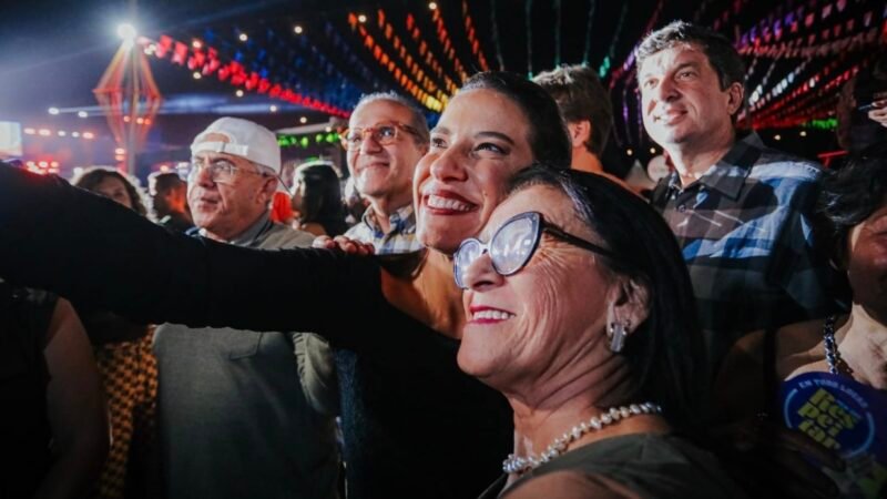 Governadora Raquel Lyra prestigia abertura do São João de Salgueiro e destaca fortalecimento da cultura e da segurança nos festejos juninos