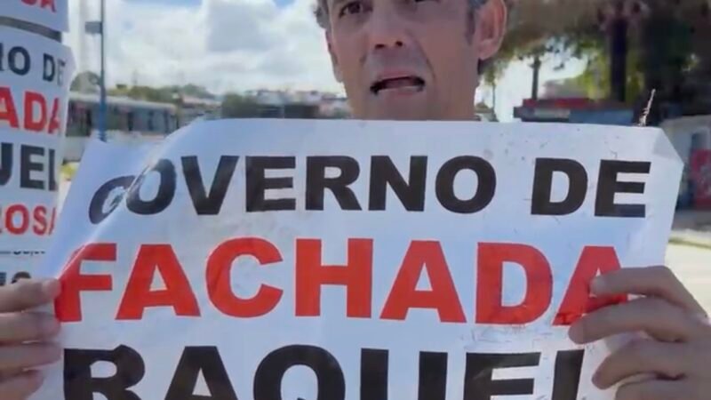 Daniel Coelho denuncia material ilegal agredindo a governadora Raquel Lyra em Olinda