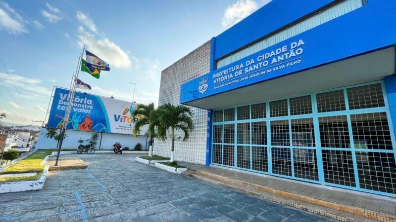 Prefeitura da Vitória de Santo Antão decreta ponto facultativo nos dias 22 e 23 de junho