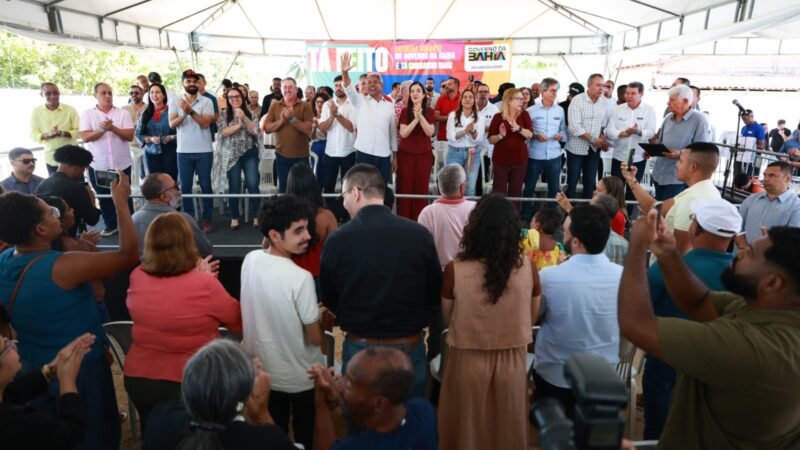 Cabaceiras do Paraguaçu recebe pacote de investimentos em saúde, mobilidade e desenvolvimento urbano