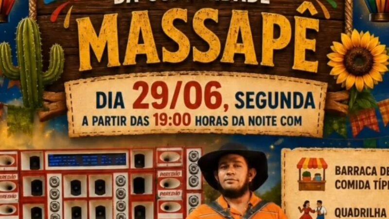 Prefeita Riva Bezerra dá total apoio ao Arraiá da Comunidade Massapê, no Cedro