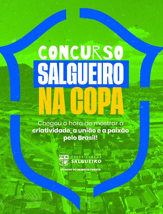 Concurso da Prefeitura de Salgueiro premiará as melhores decorações de ruas para a Copa do Mundo 2026