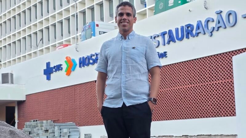 Jarbas Filho visita HR e elogia reestruturação na saúde