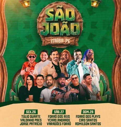 São João Popular de Itaíba começa nesta sexta (26) com shows, entrega de títulos e novos veículos