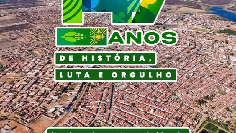 Gestão Anisio Viana transforma Casa Nova e marca os 147 anos do município com obras, investimentos e avanços históricos