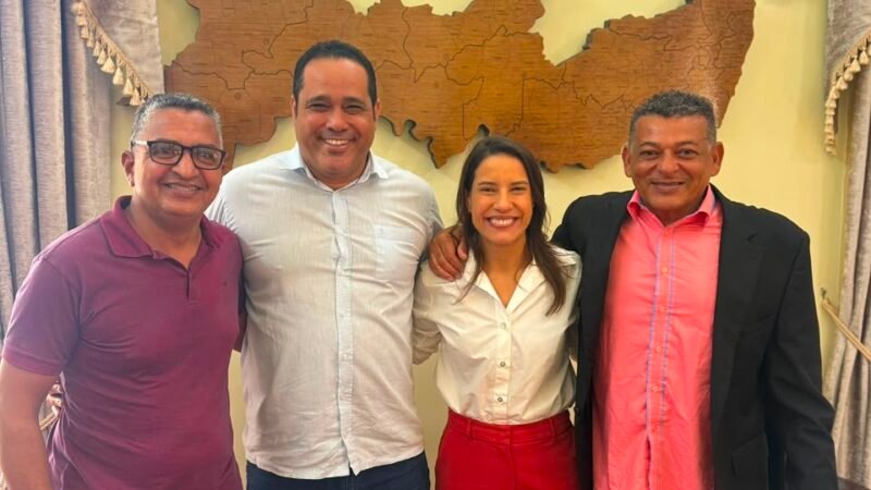 Ex-prefeito Vado Encontra com a Governadora Raquel Lyra ao lado do Deputado Jeferson Timóteo e Consolida Apoio para as Próximas Eleições