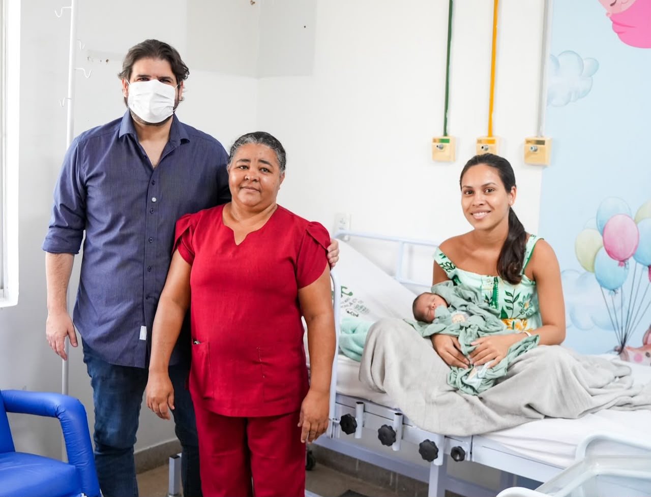Hospital e Maternidade Petronila Campos alcança marca histórica de 5 mil nascimentos