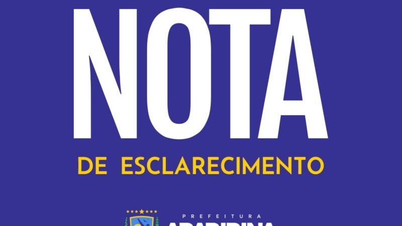 Prefeitura de Araripina esclarece situação da Secretaria de Proteção e Causa Animal e anuncia medidas administrativas
