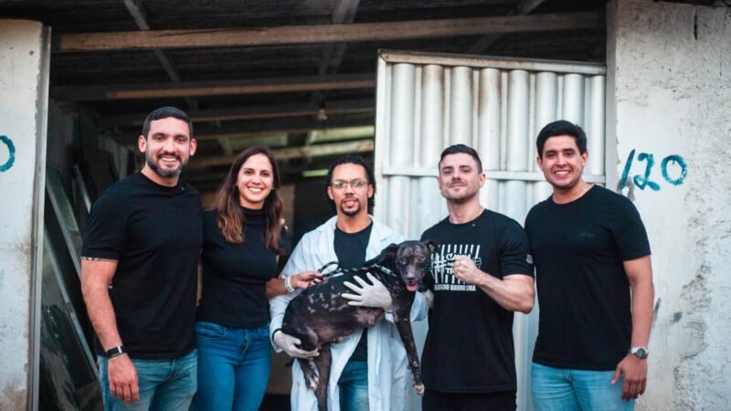 Delegado Bruno Lima participa de resgate de quatro animais em Pernambuco, ao lado de Andreza e Romero Albuquerque