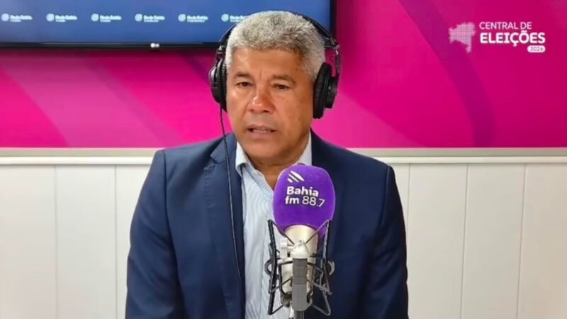 Jerônimo reforça investimentos na saúde e propõe construção de novos hospitais estaduais e municipais na Bahia