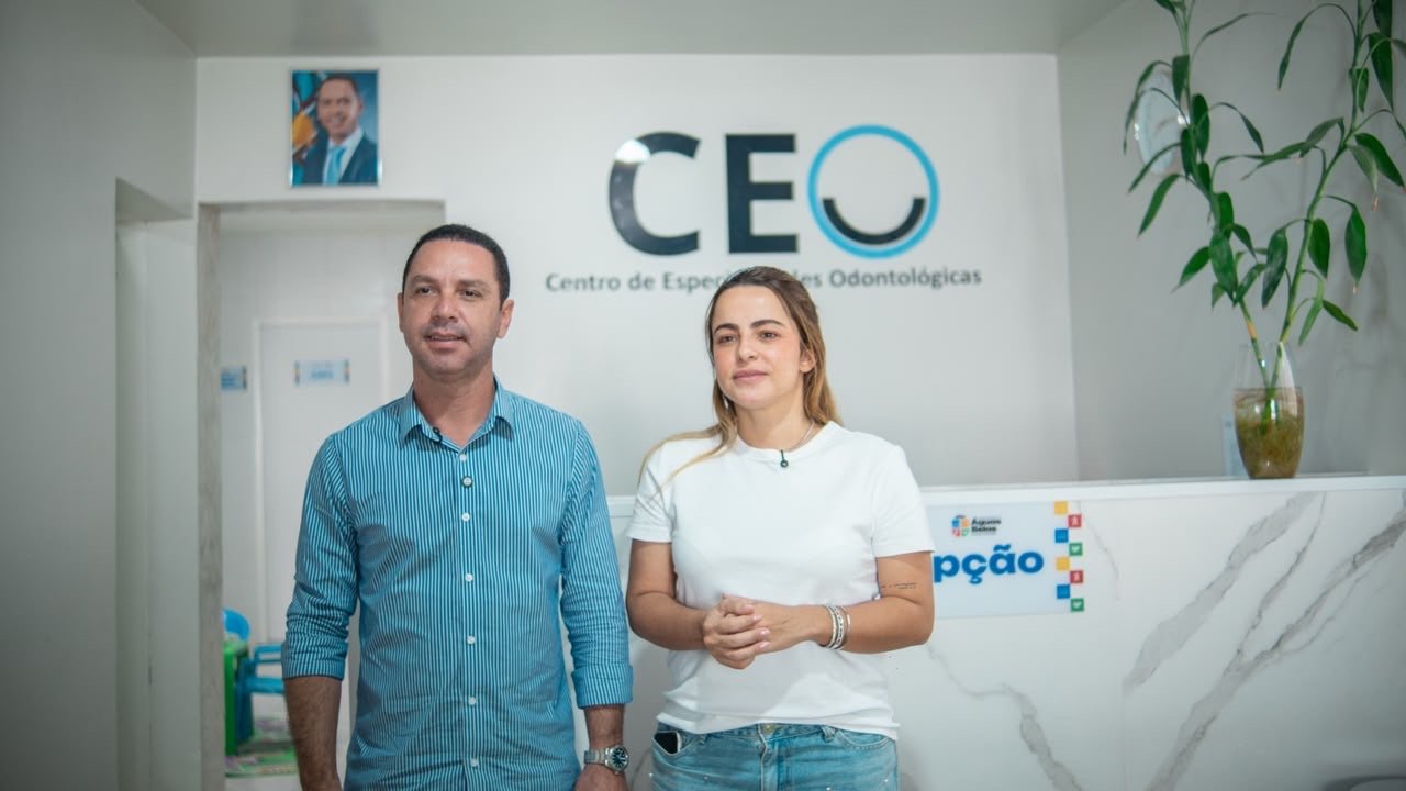 DR. ELTON INAUGURA NOVO CENTRO DE ESPECIALIDADES ODONTOLÓGICAS EM ÁGUAS BELAS