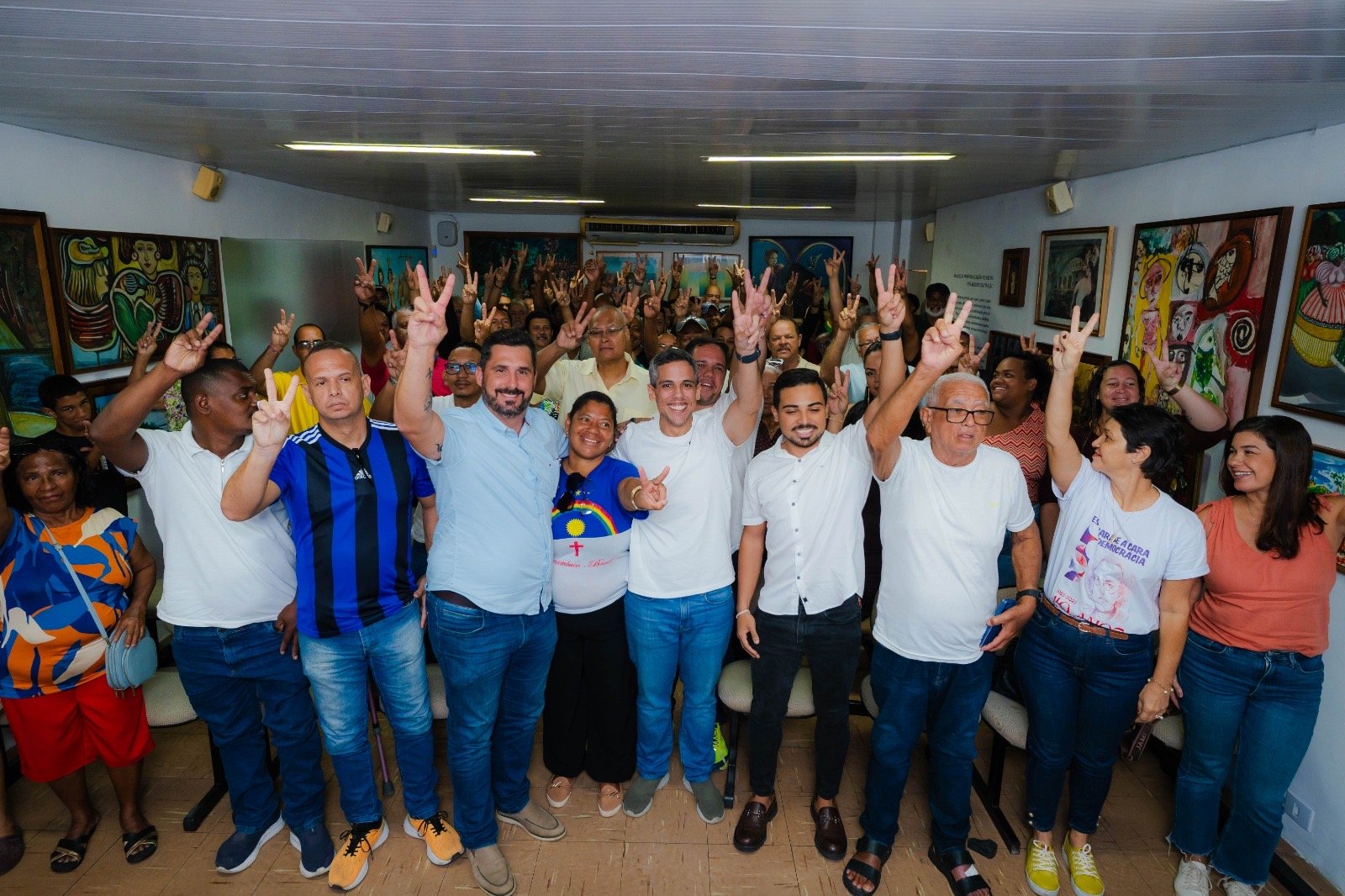 Lideranças populares do Grande Recife declaram apoio à reeleição de Jarbas Filho