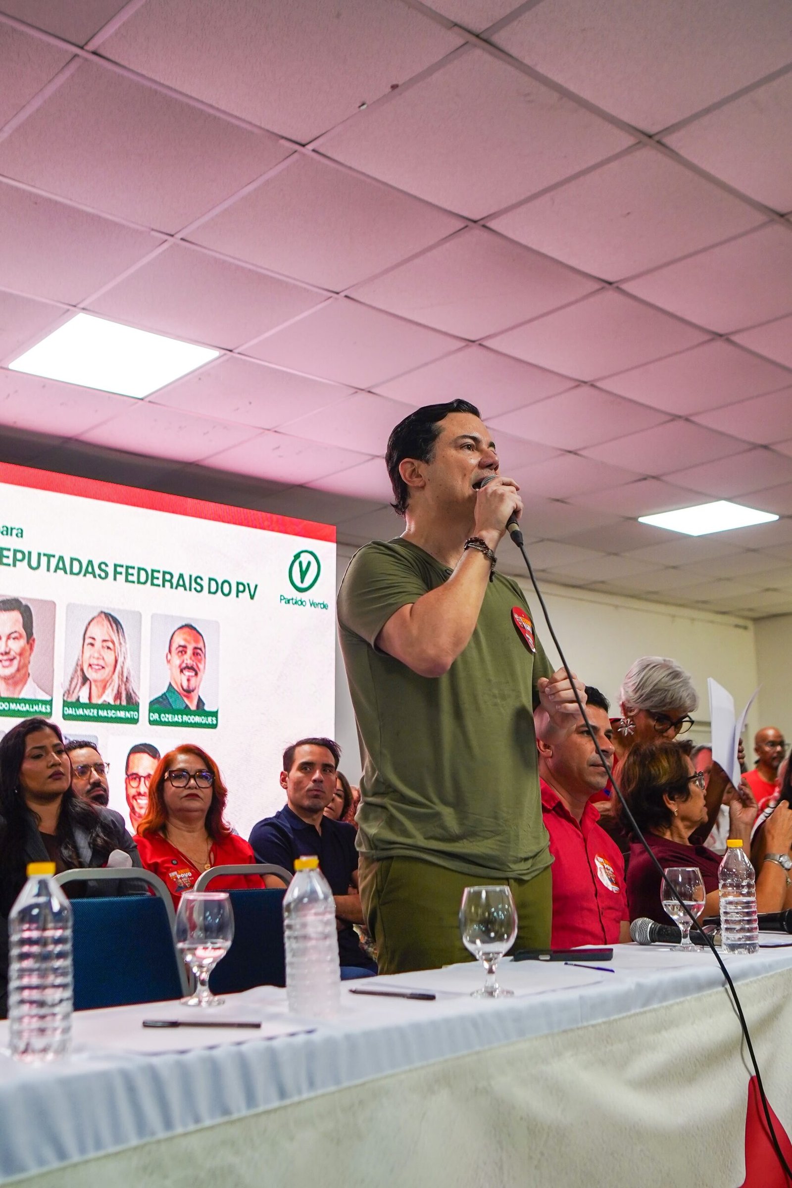 Clodoaldo Magalhães celebra chapas competitivas e projeta crescimento do PV em convenção
