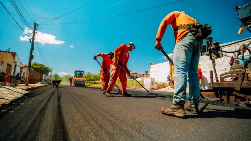 Bairro Zé Martins recebe Banho de Asfalto e ganha nova realidade em infraestrutura