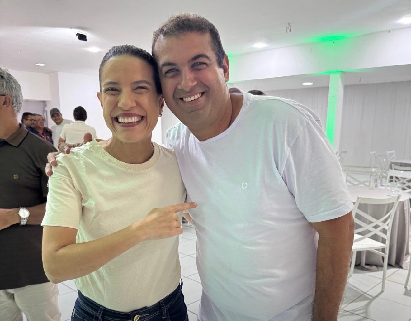 Eder, Raquel Lyra, Antônio Moraes e Guiga se reúnem em grande ato político em Vicência