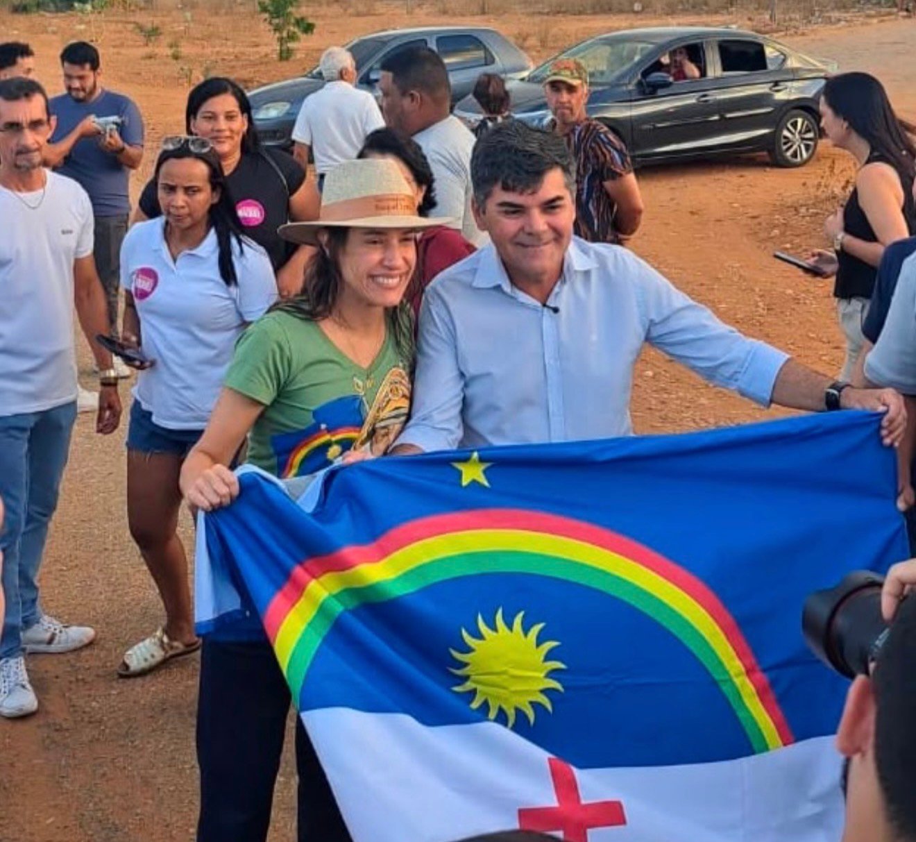 Prefeito Calby recebe governadora Raquel Lyra em Belém do São Francisco para vistoria de obras e investimentos