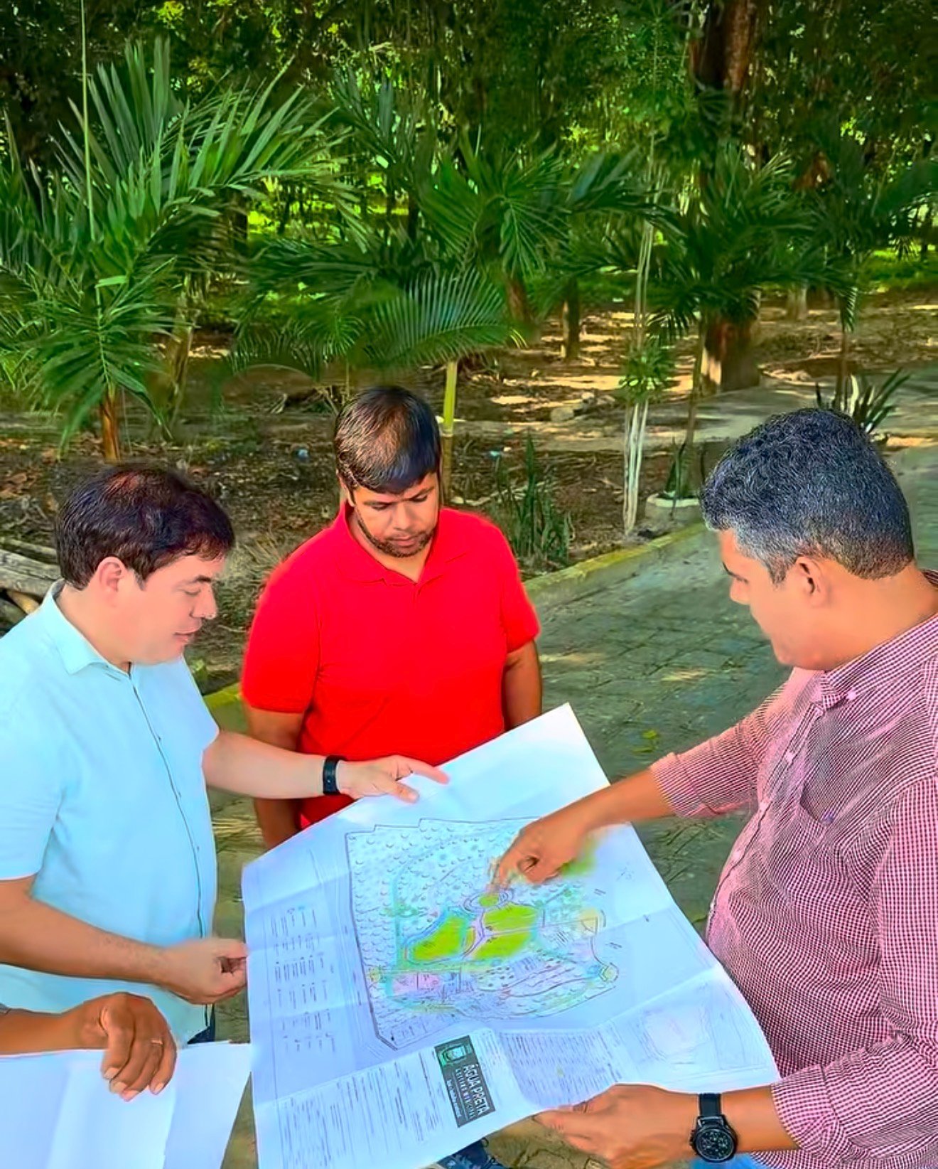 Obras do Parque Ecológico saem do papel em Água Preta e máquinas já iniciam os trabalhos