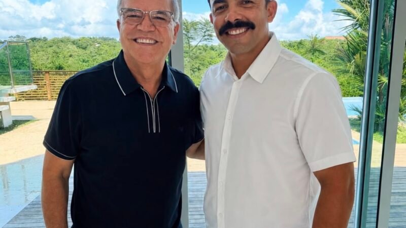 Jorge Alexandre e Cabo Trajano unem forças em aliança política para 2026