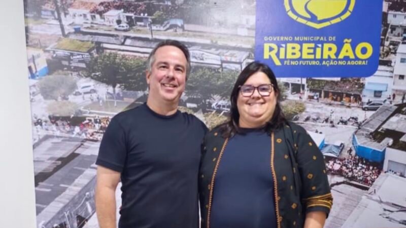 Prefeita Carol Jordão recebe ex-prefeito Marcelo Maranhão para dialogar sobre o futuro de Ribeirão