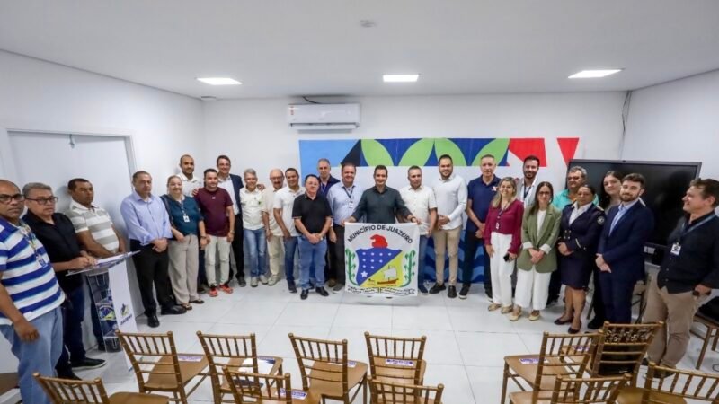 Prefeito Andrei apresenta projeto de cidade inteligente que vai ampliar e modernizar a iluminação pública e impulsionar a transformação digital de Juazeiro