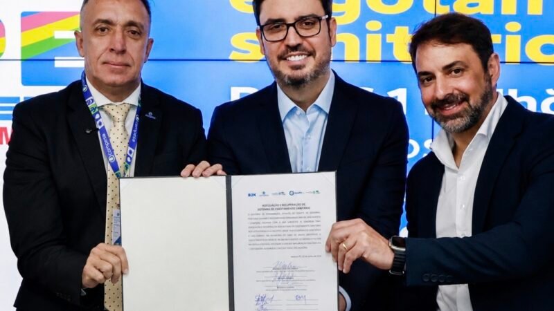 Suape, Compesa e BRK Ambiental firmam convênio de R$ 46,1 milhões para levar saneamento a 14,8 mil moradores do Cabo de Santo Agostinho