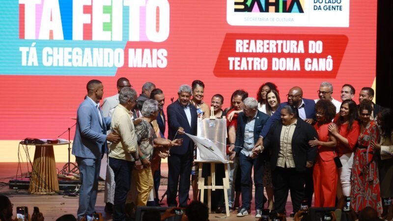 Teatro Dona Canô reabre em Santo Amaro após requalificação e fortalece a cultura no Recôncavo Baiano