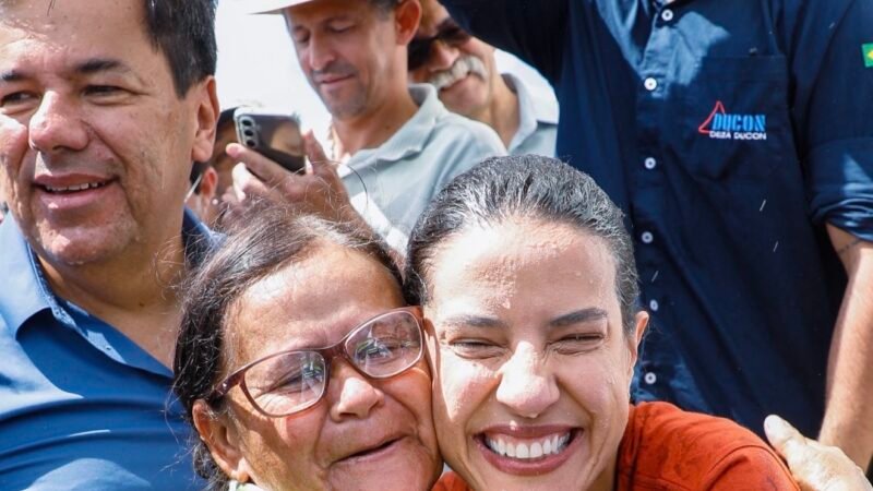 Governadora Raquel Lyra entrega trecho da Adutora do Agreste que leva água do São Francisco para São Bento do Una e garante nova obra em Lajedo