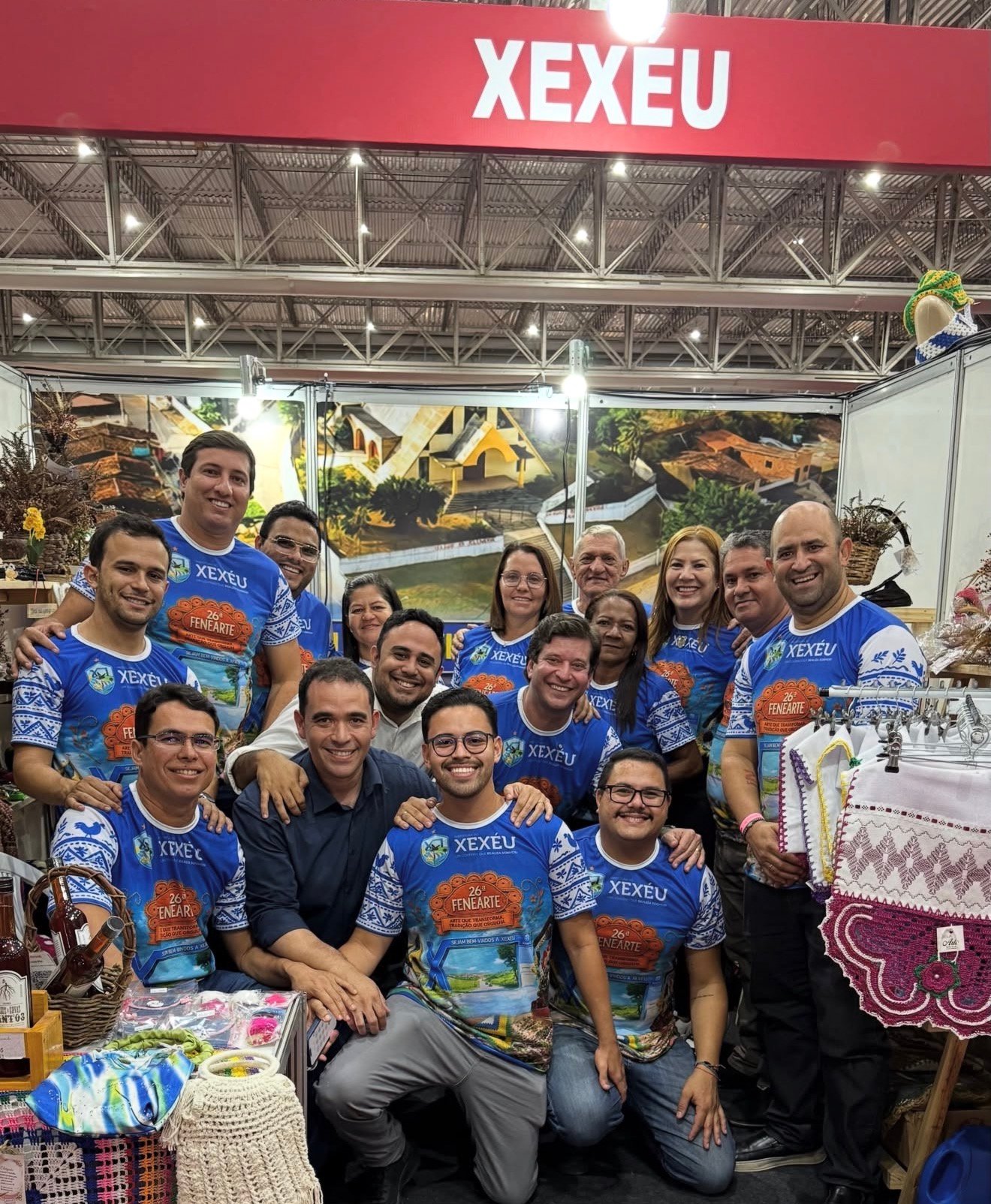 Prefeitura do Xexéu fortalece o artesanato local com participação na Fenearte