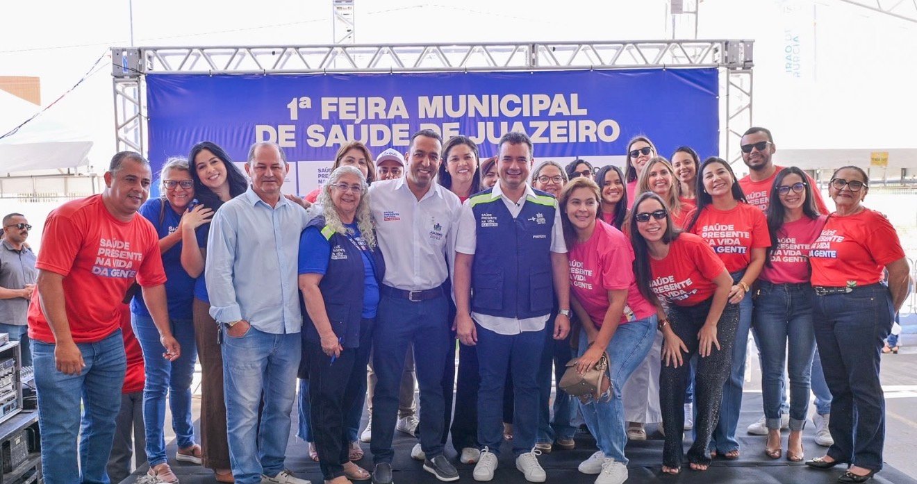 Feira Municipal de Saúde transforma atendimento em Juazeiro e prefeito Andrei Gonçalves anuncia novos investimentos para a cidade