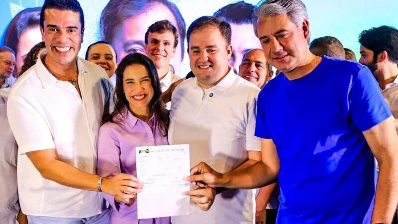 Anderson Luiz inicia campanha com grande adesivaço ao lado de Raquel Lyra, Rodrigo Pinheiro e Fernando Monteiro