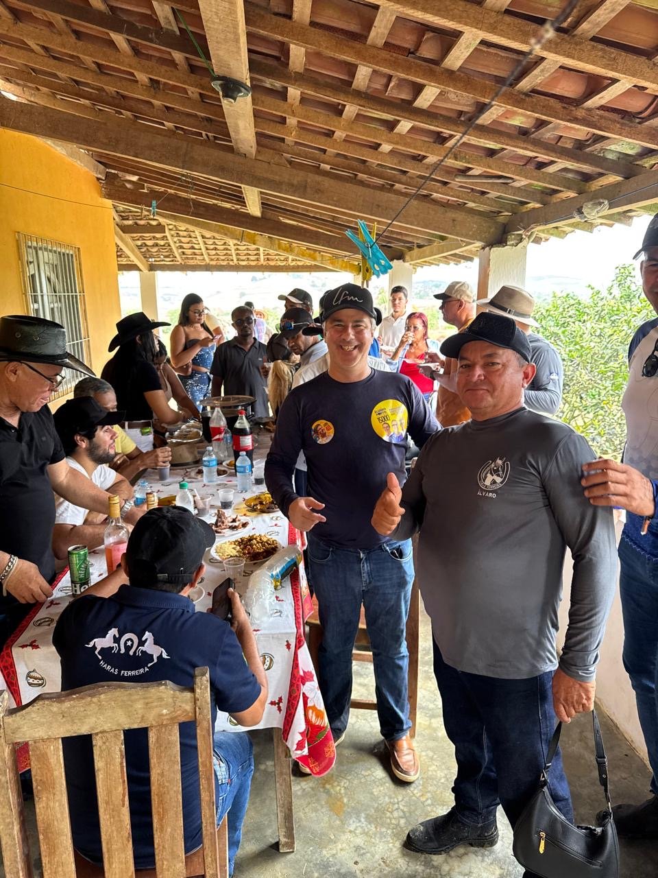 Marcello Maranhão prestigia cavalgada em Ribeirão e reúne lideranças e amigos