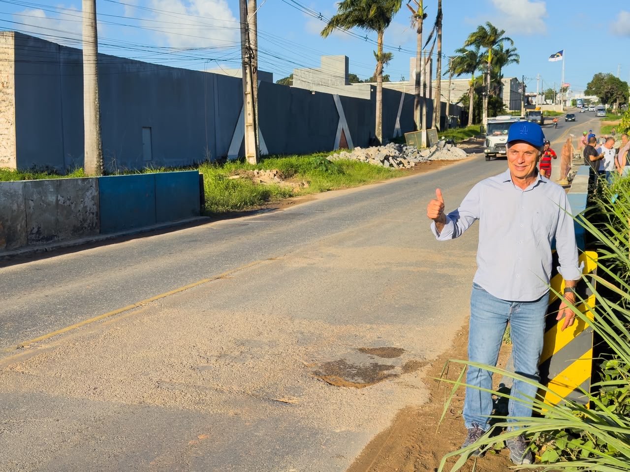 Prefeitura da Vitória inicia construção da Ponte do Riacho Galileia e município terá nova entrada