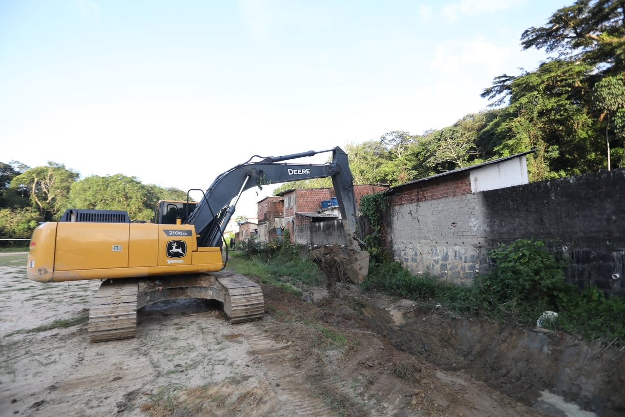 Governo de Pernambuco investe mais de R$ 1,6 milhão em obras no Rio Morno e melhorias habitacionais na Zona Norte do Recife