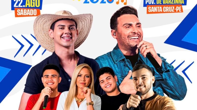 Festejos de Várzinha 2026 prometem grande noite de música em Santa Cruz