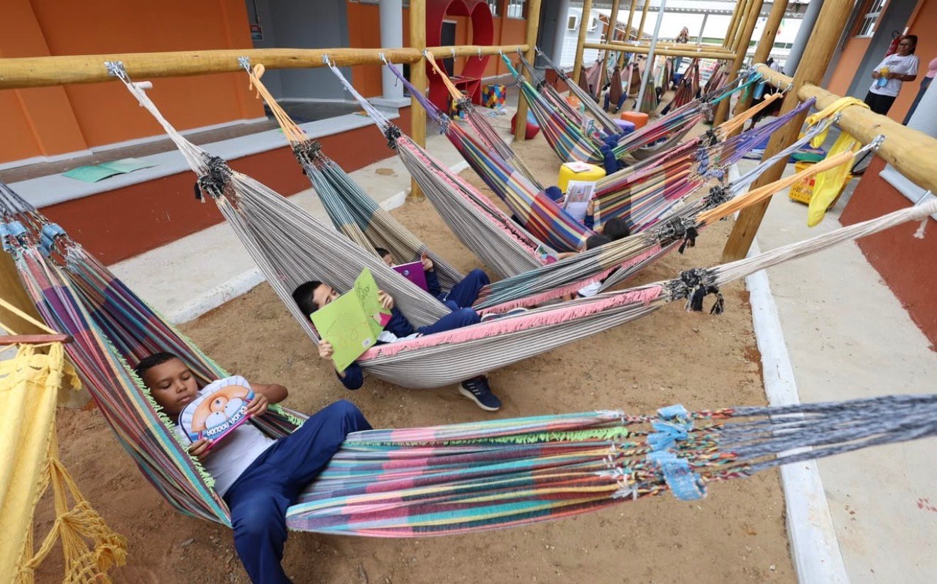 Petrolina: Leitura no Redário ganha novo espaço e amplia experiência dos estudantes da Tapera