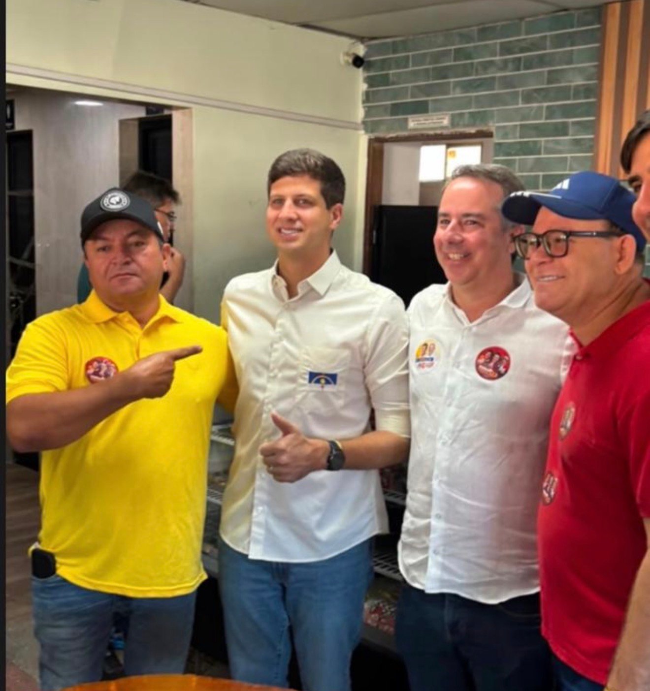 Marcello Maranhão recebeu João Campos em Ribeirão