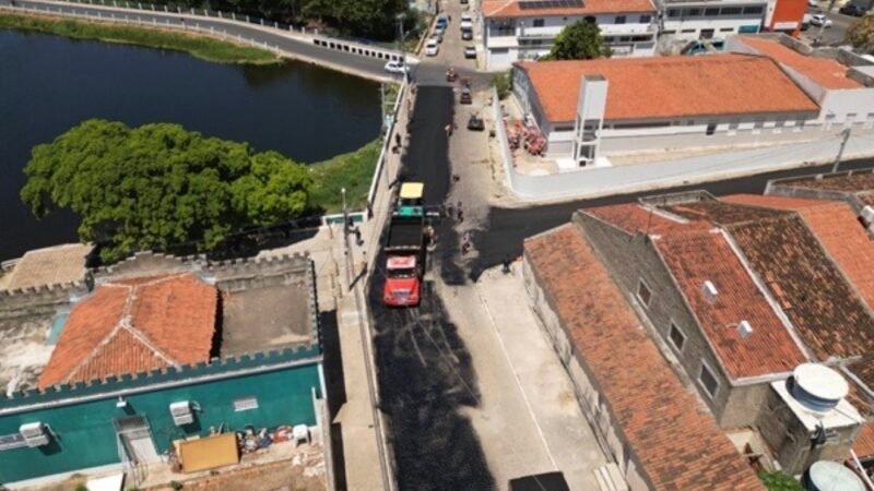 Parceria entre Prefeitura de Salgueiro e Governo de Pernambuco leva asfalto para as ruas do CVT e da Fachusc