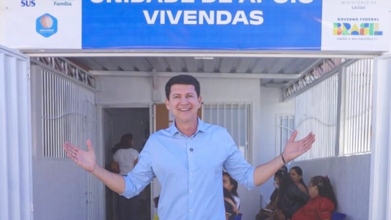 Prefeito Simão entrega unidade de apoio e amplia acesso à saúde no Residencial Vivendas