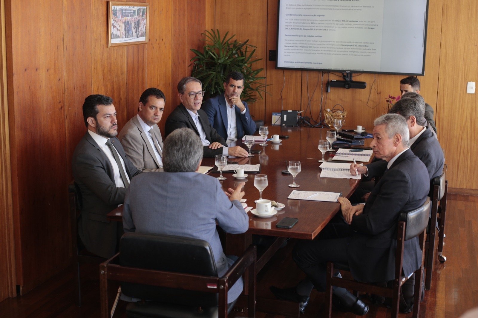 Com prefeito Andrei, Juazeiro ganha protagonismo nacional e lidera debate sobre segurança pública no Palácio do Planalto