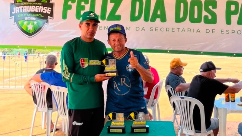 Prefeitura de Jataúba realizou torneio de dominó em comemoração do Dia dos Pais